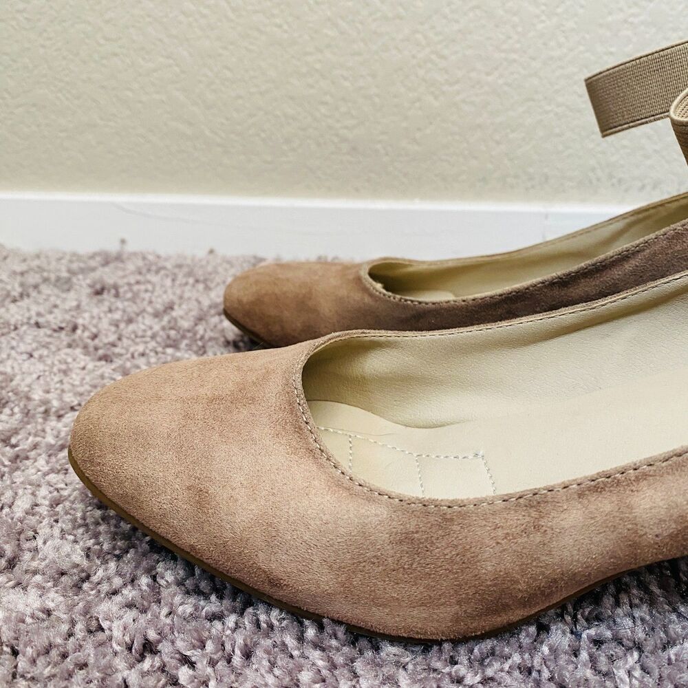WHITE MOUNTAIN Makayla Tan Classic Ankle Strap Heel Size 8.5 - Picture 8 of 12